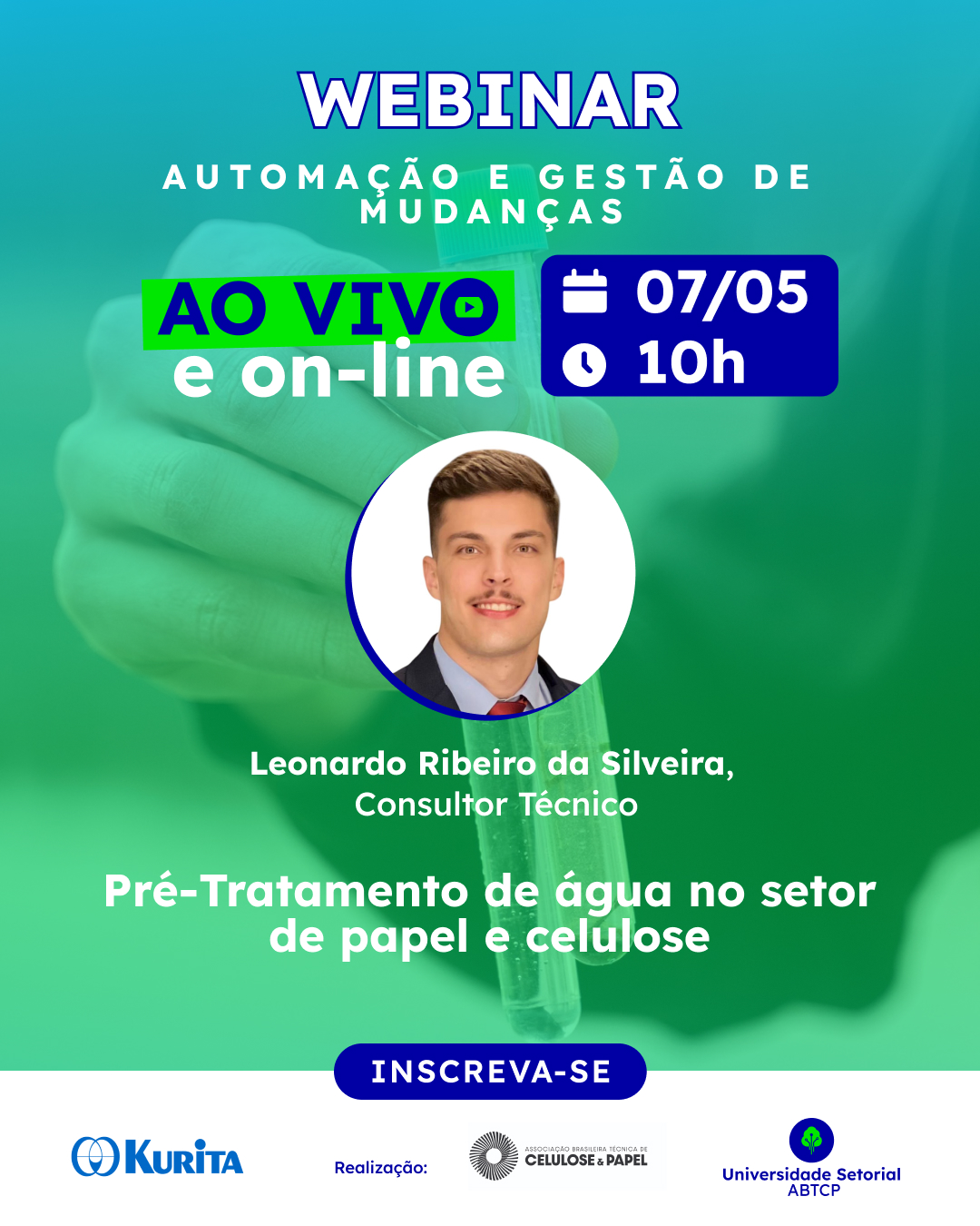 Webinar: Pré-Tratamento de água no setor de papel e celulose